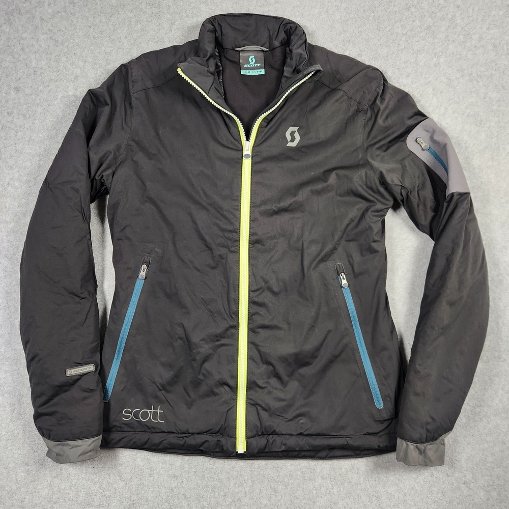Scott Insulated Ski Jacket Womens Size US‎ Small (4-6) EU M Black Puffer